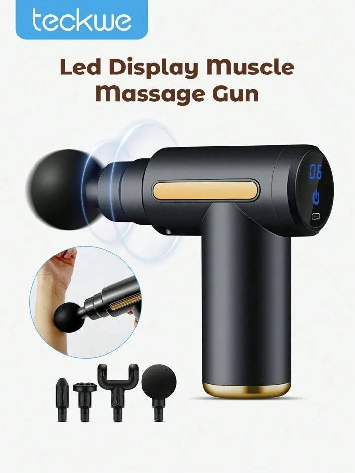 LED display muscle massage 4 heads