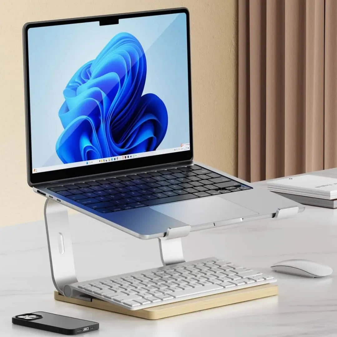 Over the top laptop stand