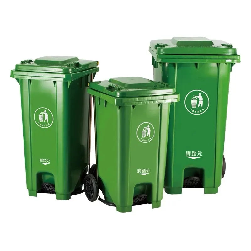 Industrial Waste Bin / dustbin with Wheels, Green/Blue/Yellow/Red size vary