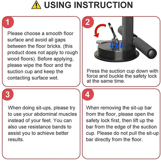 Adjustable Abdominal Muscle Sit up bar