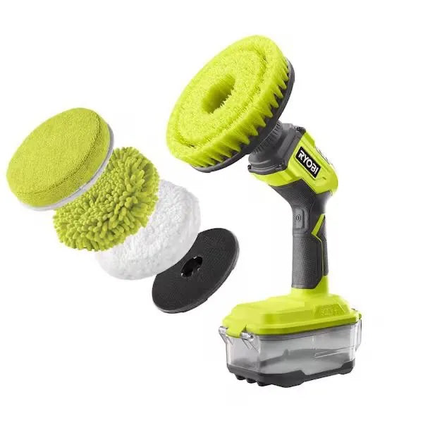 Rechargeable scrubber portable