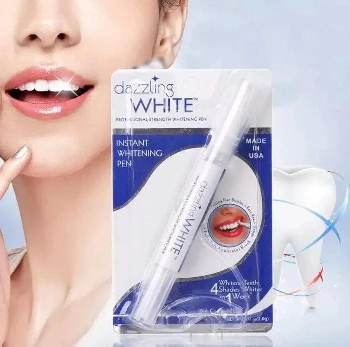 Dazzling white teeth pen