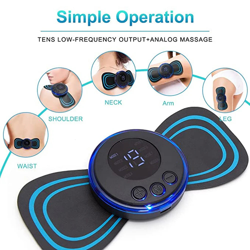ems body massager stick