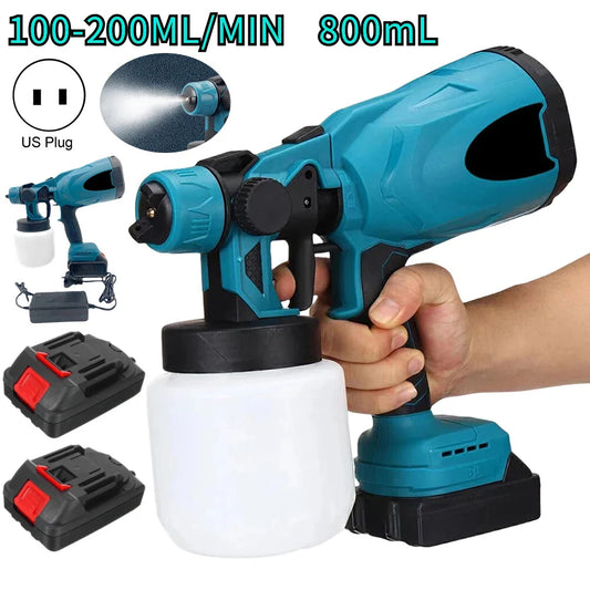 rechargeable paint spray machine