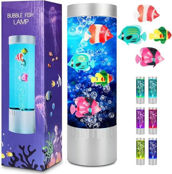 Bubble artificial Fish decor Lamp