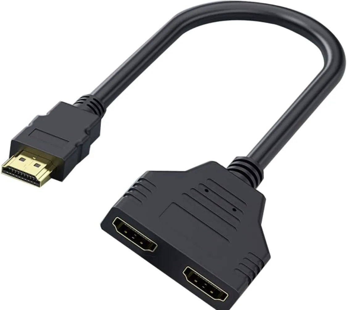 Black hdmi splitter brand new