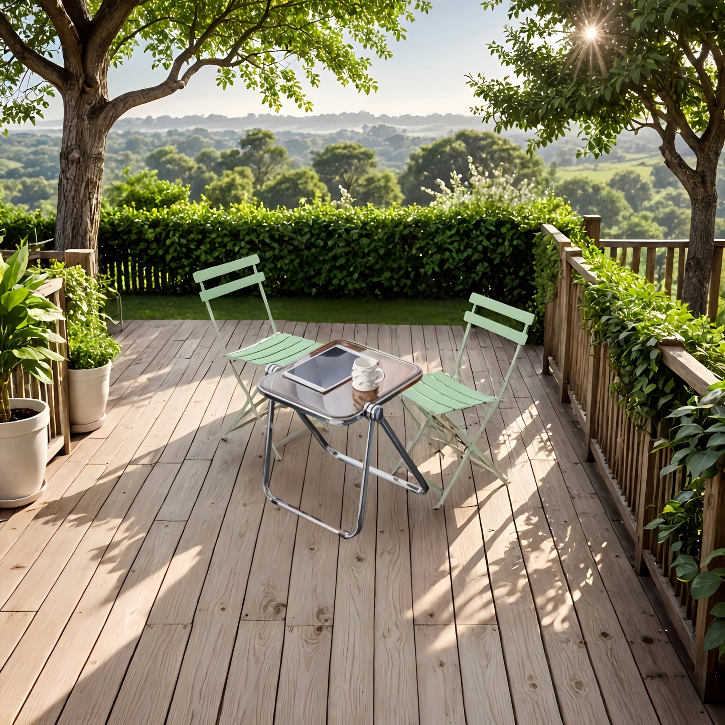 1pc Foldable Acrylic Table