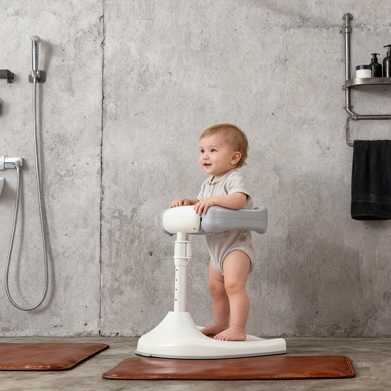 KIDS Adjustable Standing Bath Chair - Height-Adjustable Shower Bath with Non-Slip Feet & Sturdy