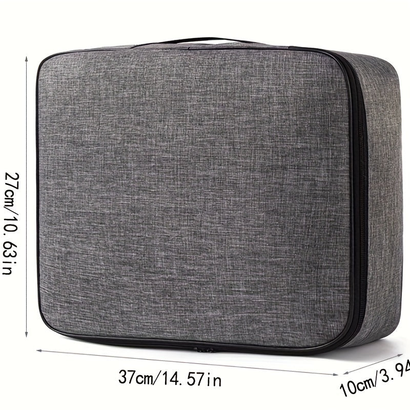 WATER & FIREPROOF Locking Document Bag