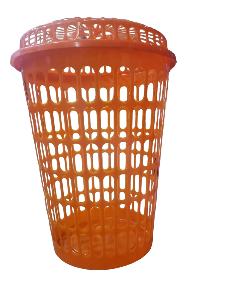 Home laundry basket color vary plastic