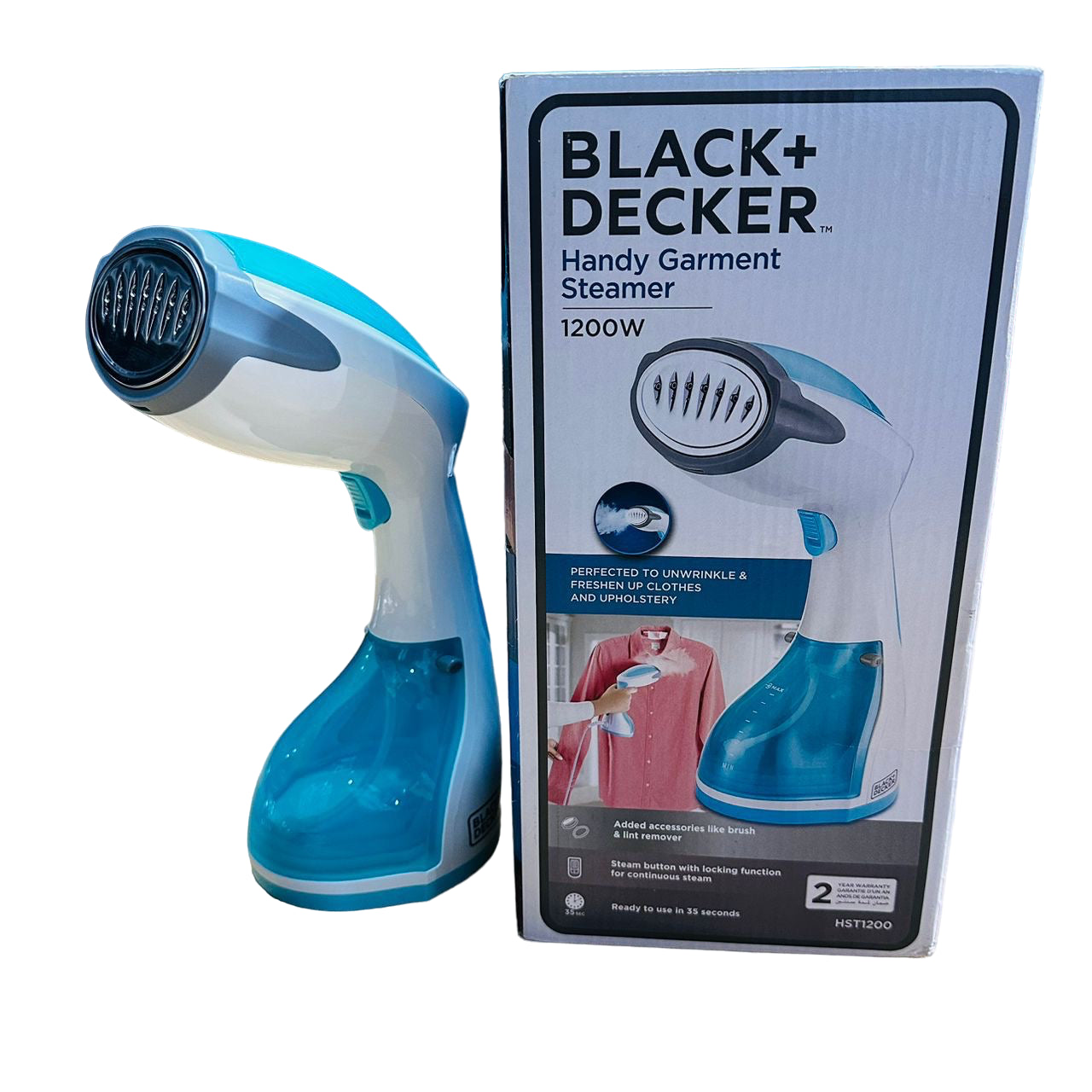 Black + Decker handy garment steamer