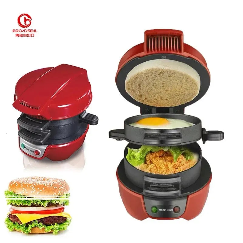 Burger maker non stick coating