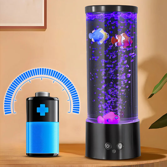 Bubble artificial Fish decor Lamp