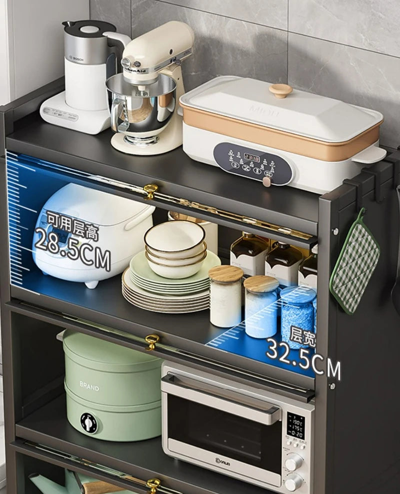 METTALIC Kitchen Storage Organizer